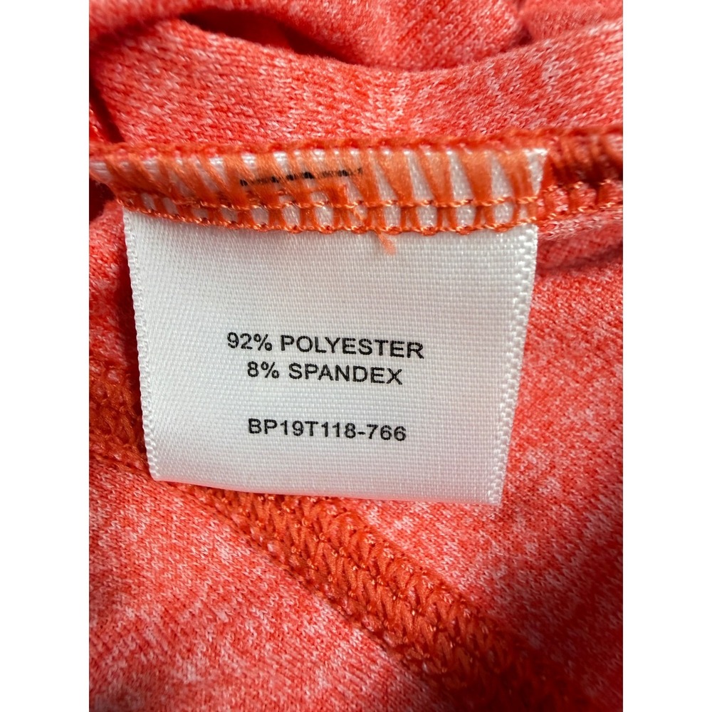 Masters Peter Millar Womens Coral Heather Quarter Zip Golf Pullover M - Picture 7 of 16